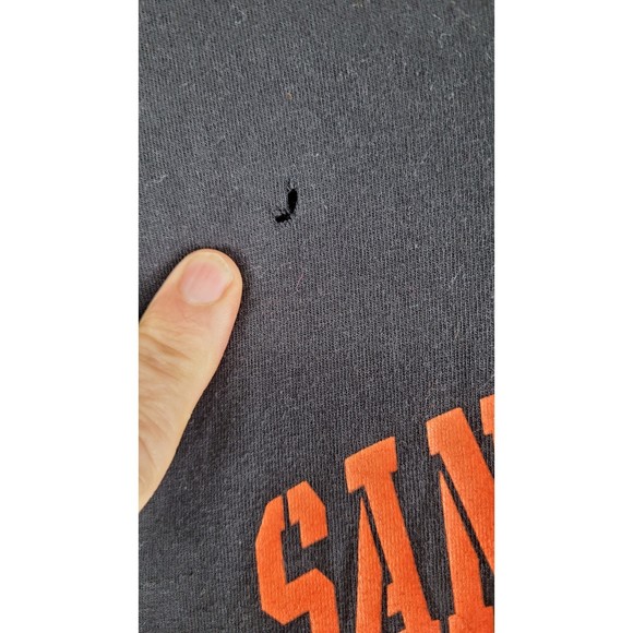 San Francisco Baseball MLB Authentic collection Tee Size Large On Majestic Tag - Picture 5 of 6